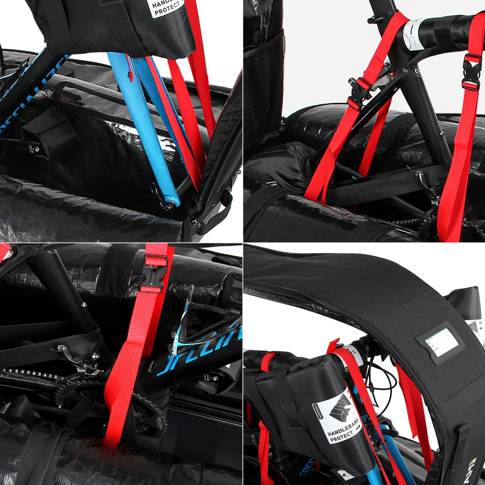 NOOYAH バイクトラベルバッグ 自転車輸送バッグ ロードバイクケース