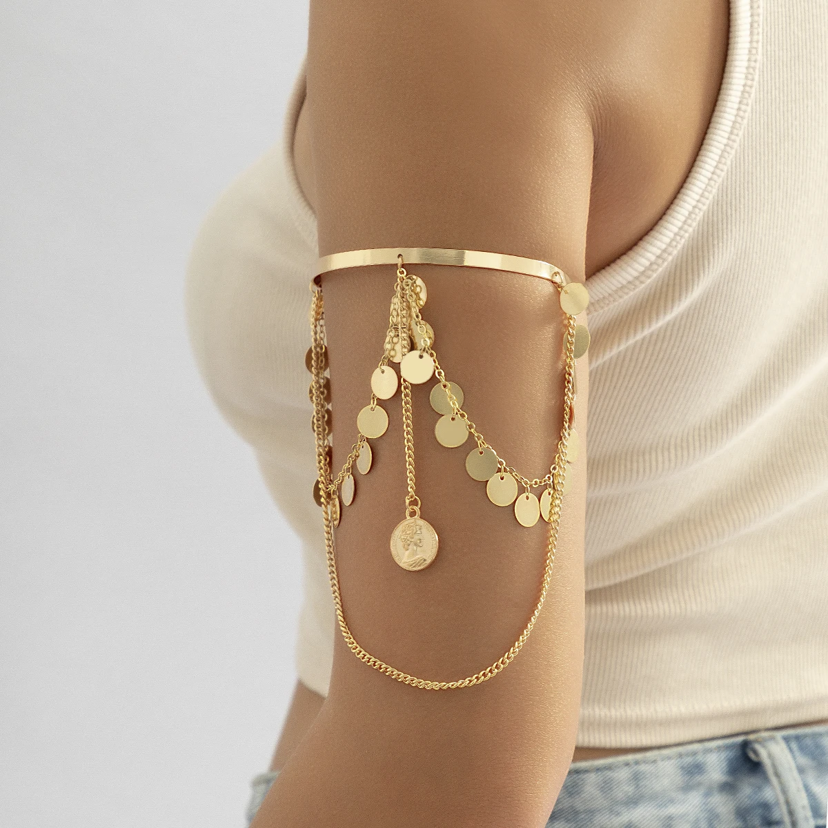 海外発送 トリーバーチ ブレスレット Marion Woven Chain Cuff Cuban Bracelet – Thryfty