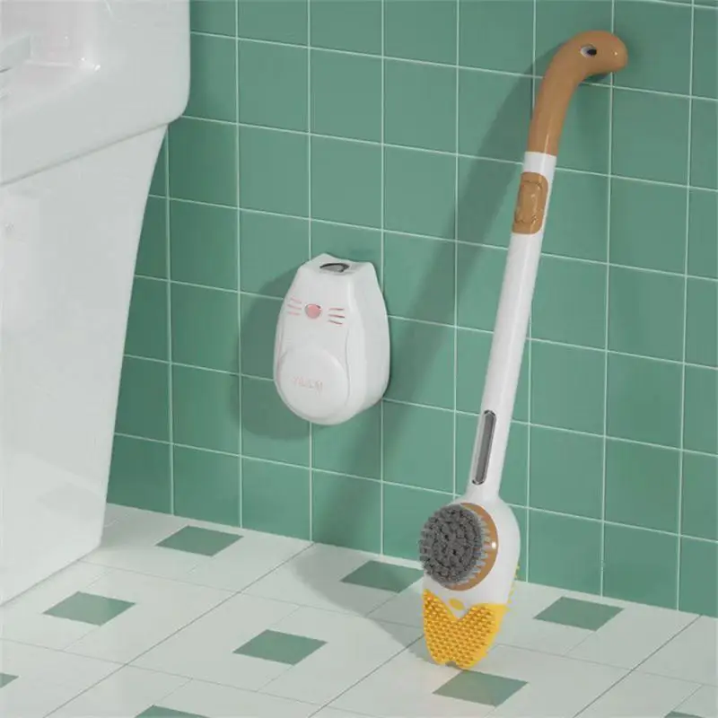 

Гигиеническая щетка, роскошная настенная Удобная дышащая герметичная Бытовая щетка для чистки ванной комнаты, силиконовая щетка