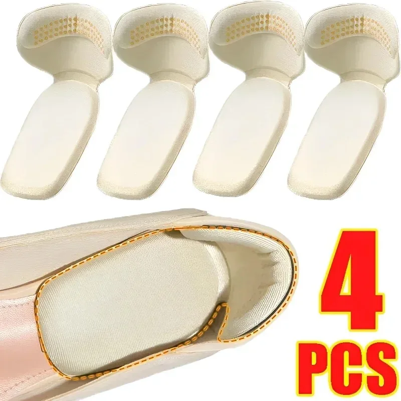 2 in 1 Soft Heel Stickers Antiwear Feet Inserts Pain Relief Protector Half Insoles Sports Back Sticker Inserts Shoe Pads Cushion