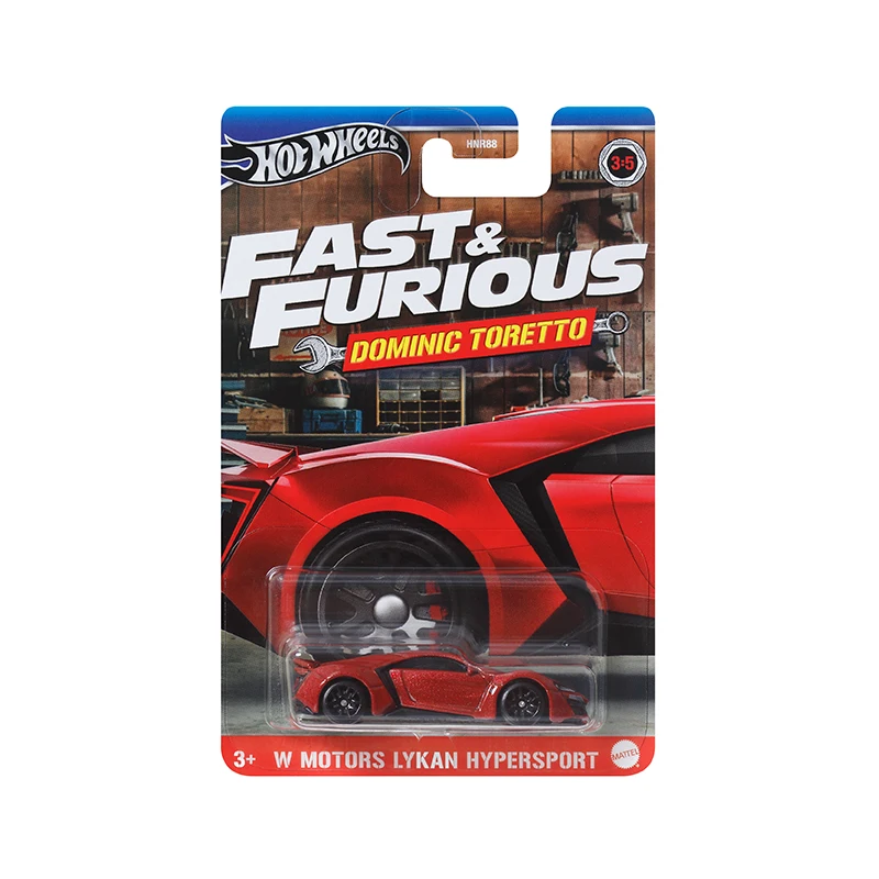 Hot Wheels Fast and Furious DOMINIC TORETTO HNR88 Miniature Cars