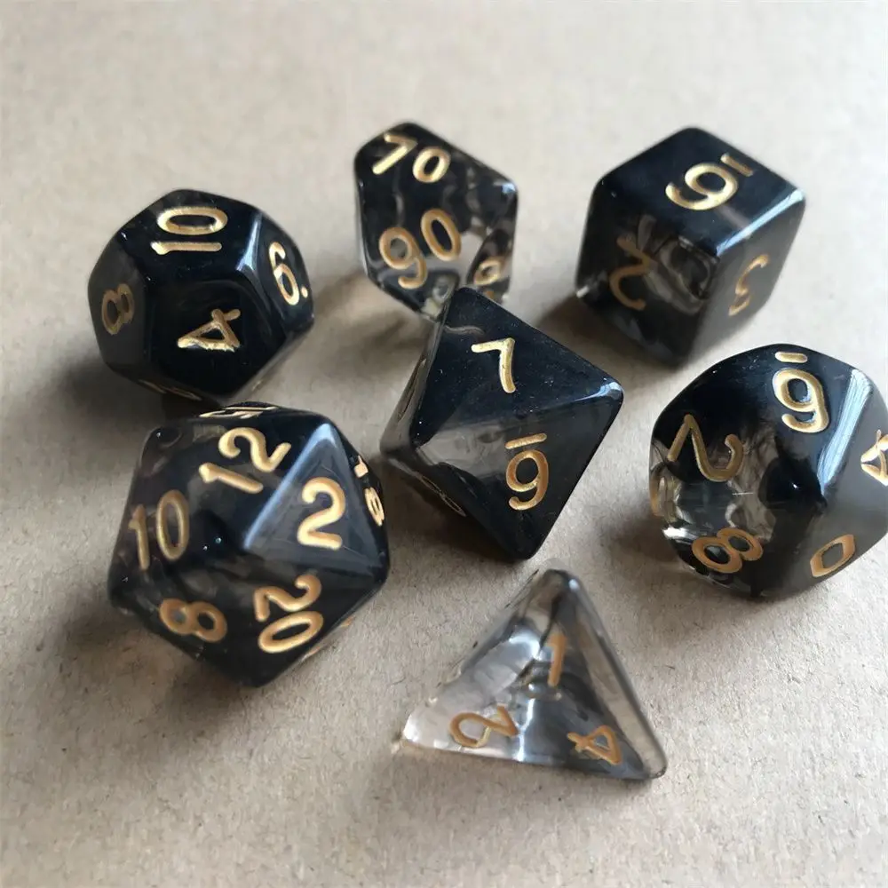 TRPG DND 다면체 게임 액세서리 파티 용품 게임 액세서리 레저 엔터테인먼트 주사위