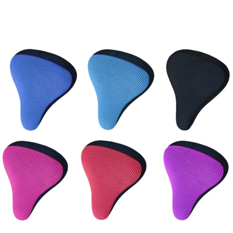 Bicycle Saddle 3D Soft Bike Seat Cover Cycling Silicone Seat Cushion