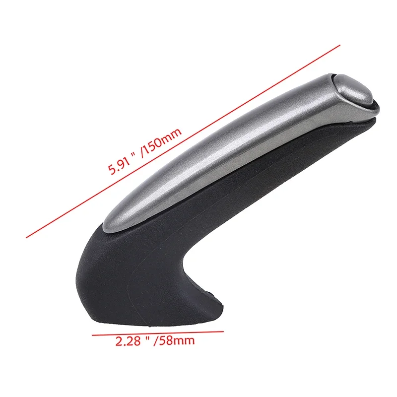 POSSBAY Car Handle Grip Covers for Honda Civic Sedan 2006 2007 2008 2009 2010 2011 Parking Hand Brake Handle Sleeve Protector