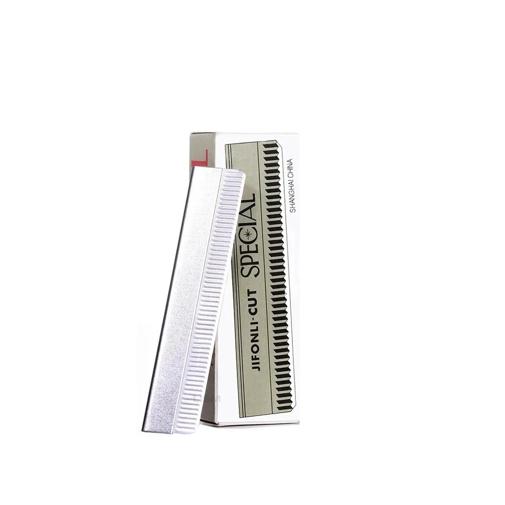 

Eyebrow Trimmer Razor Blade Stainless Steel Microblading Eyebrow Knife for Permanent Makeup Brow Tattoo Tools 10pcs/box