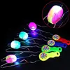 Flash Gyro Toy Trackball Toy Spinning Retro Lighting Gyro Wheels Rotate Track Yo-Yo Ball Light Up KidsToys Sensory Toys 3