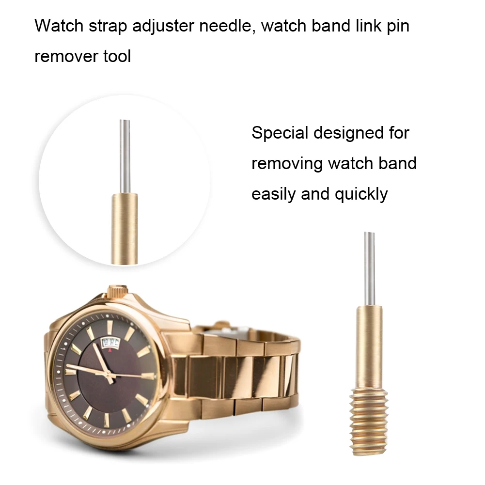 Watch Band Link Pin Remover Watch Band Adjuster Needle Sturdy for Watchmakers Watch Parts