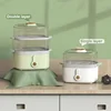 300W Multi-function Electric Steamer Household Multi-layer Breakfast Machine Split Dormitory Automatic Power-off Egg Cooker 220V 2