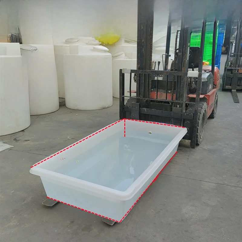 Thiened Large Plastic Square Basin Slower Water Bath Food Basin Turtle Pond Fi Tank Vegetable Waing Basin