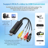 RCA Video Capture Video Capture Card RCA to USB Video Converter VHS DV VCR DVD to Digital Converter for PC TV MAC Windows Vista - Image 2