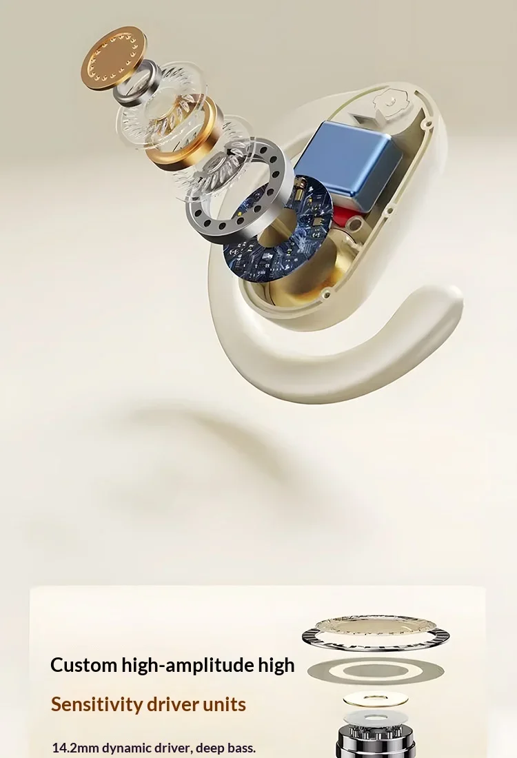 Wireless Bluetooth Earbuds Long Battery Life Noise Cancelling_voghion.com