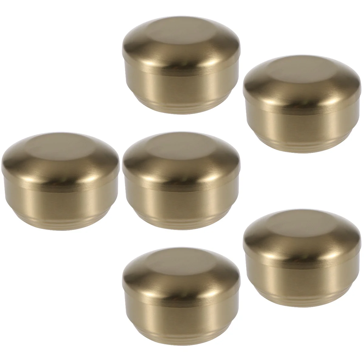 

Set of 6 Stainless Steel Bowl Kids Cutlery Soup Child Food Containers with Lids