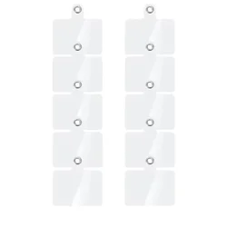 Universal Phone Tether Tab with Lanyard Patch for Crossbody Straps and Accessories (10Pcs Square Shape)