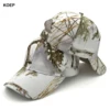KOEP Outdoor Fishing Caps Jungle Tree White Camouflage Baseball Cap Hunting Hat Cotton Dad Snapback Hats KBRT4B 1
