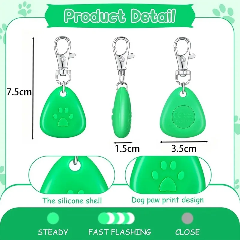 LED Luminous Pet Dog Tag 2