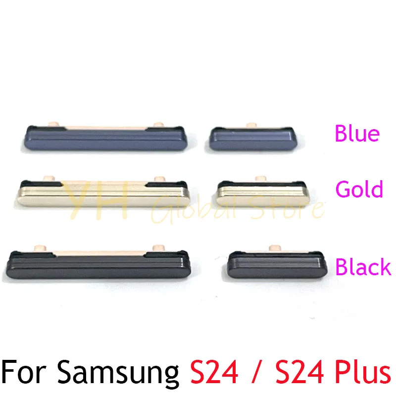 

For Samsung Galaxy S24 Plus Ultra Power Button ON OFF Volume Up Down Side Button Key Repair Parts