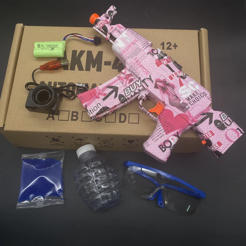 Toy Gun AK47 Water Gel Blaster Electric Automatic Airsoft Paintball
