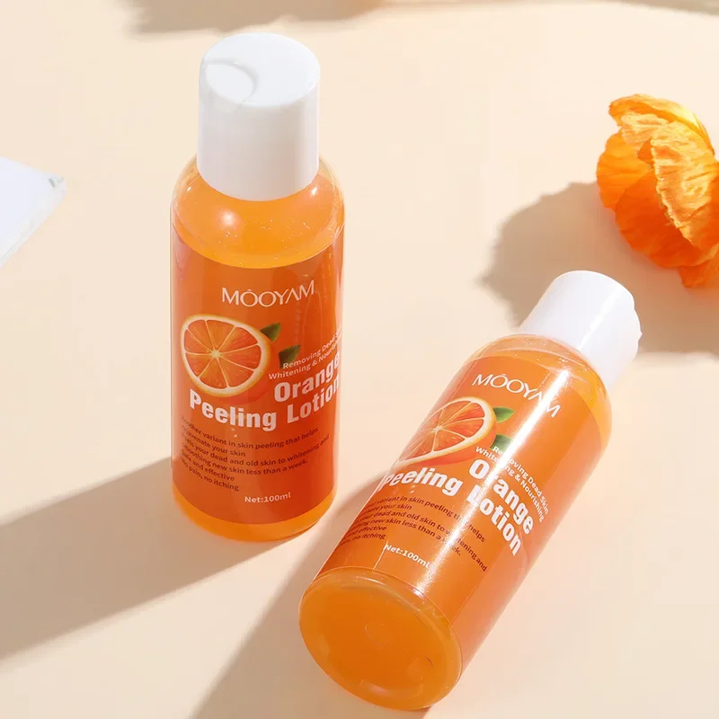 Orange Peeling Lotion Peeling Oil Body Lotion Gentle Exfoliation Gel Tearable Ramen Wax Orange Peeling Lotion Wholesale 4