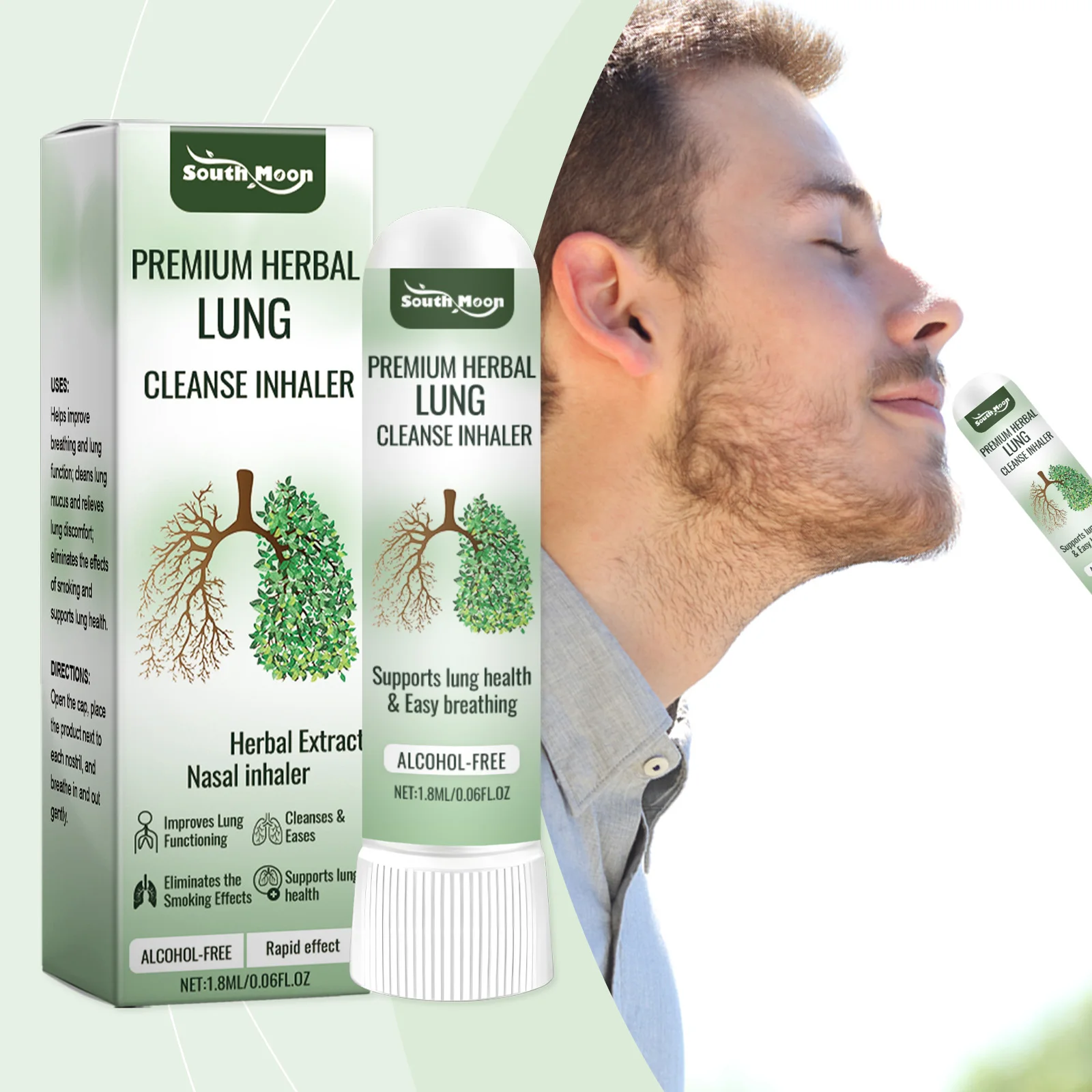 Lung Cleansing Inhaler Improves Lung Function Supports Health