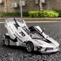 Bburago 1:32 Ferrari FXXK EVO Supercar Alloy Car Toy Car Metal Collection Model Car Sound and light Toys For Children 1