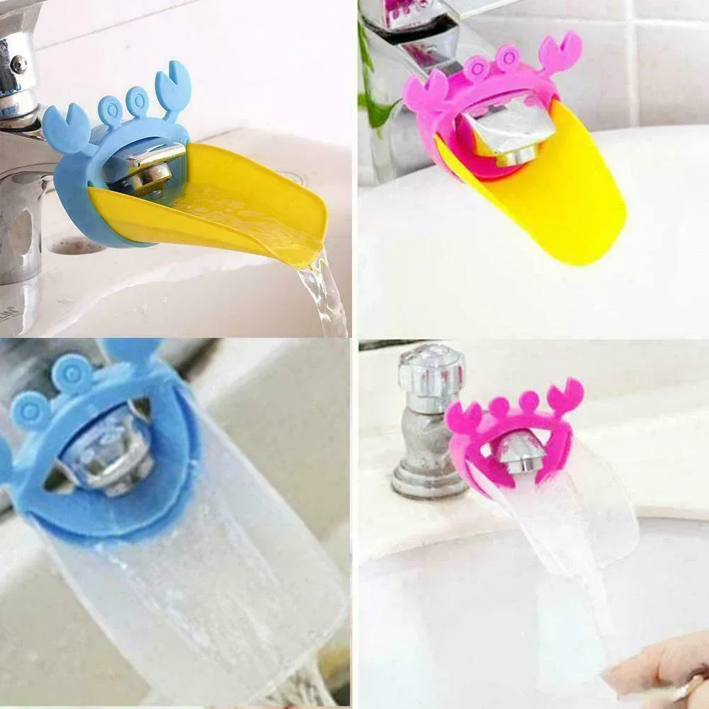 Children Kids Faucet Extender Sink Tap Water Bath Hands Washing Toy for Bathroom xobw 3