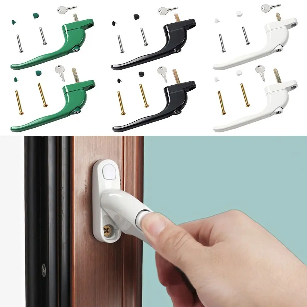 Spindle Universal Locking Double Glazing Latch Locks Window Handle Door Handles