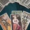 6*12cm The Zammer Twins 1st Edition Oracle Deck 50 Pcs Cards 5