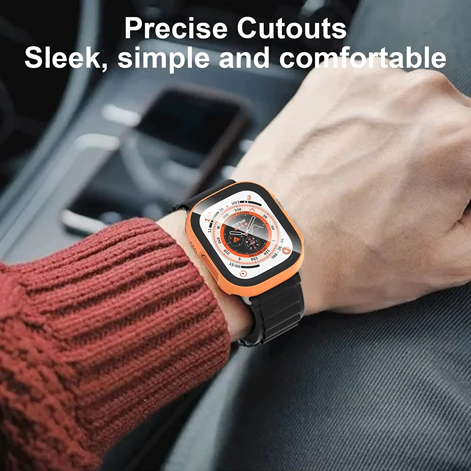  ġ   ̽, Ʈ 49mm Ʈ Ʈġ PC   ȭ ȣ ȭ Ŀ, iwatch ø ׼, 3 