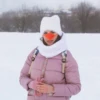 1pc Wool Weaving Nasal Mask Nose Cover Nose Warmer Cover Outdoor Antifreeze Nasal Protector Guard Nose Warmer Shield 5