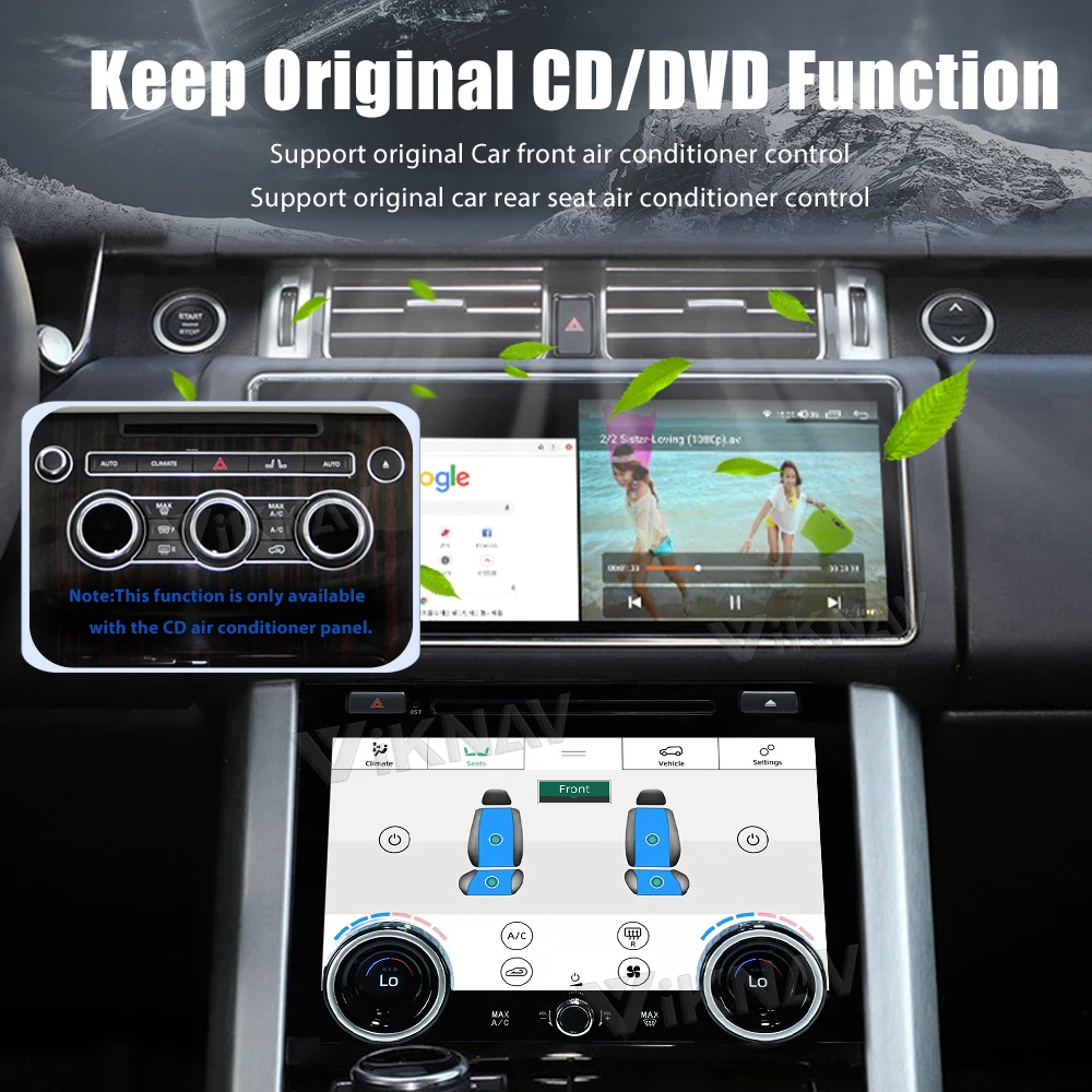 Android AC panel For Land Rover Range Rover Sport L405 2013-2017 Climate Control AC Control Board