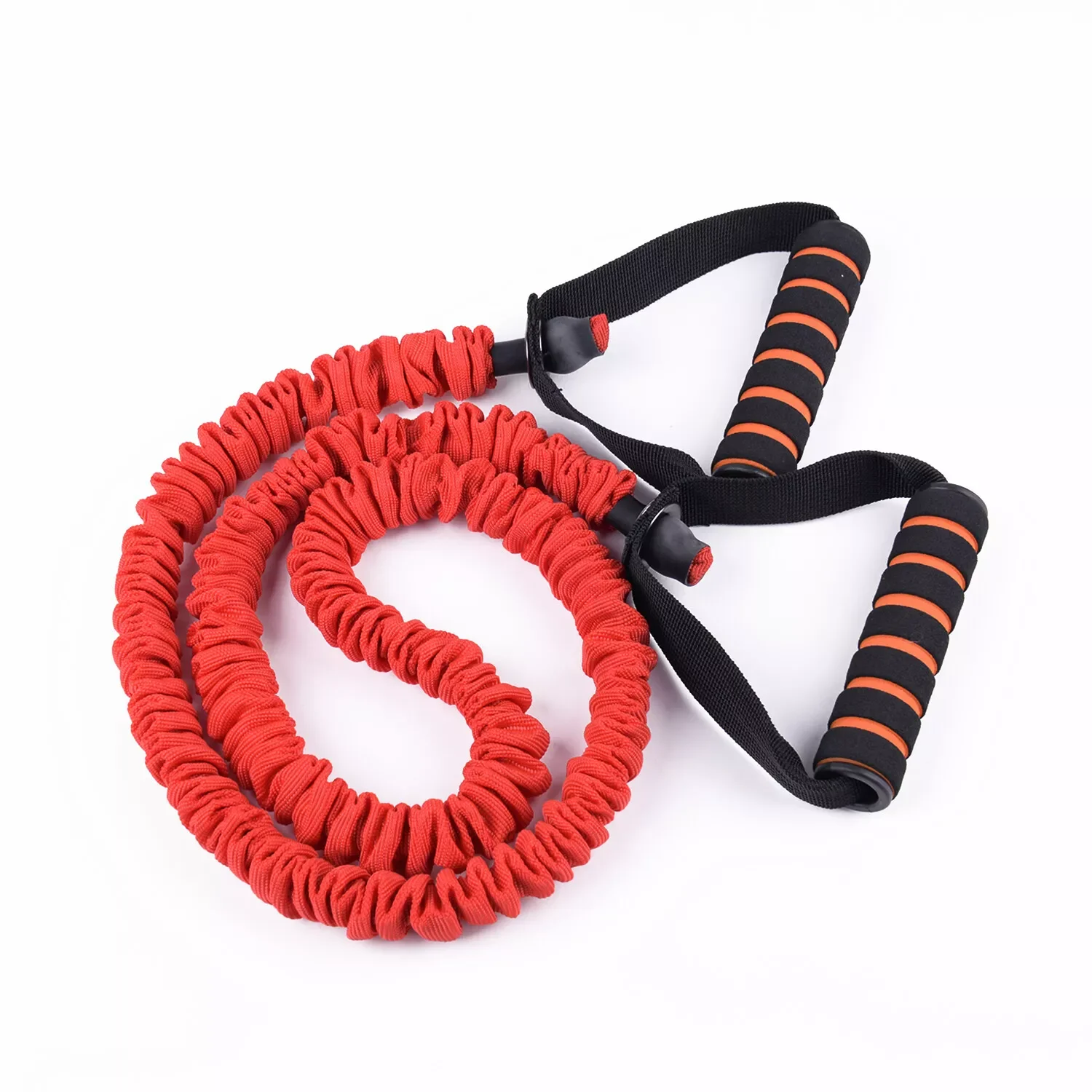 5colors Resistance Band Set Yoga Pilates Abs Exercise Fitness Tube Workout Bands
