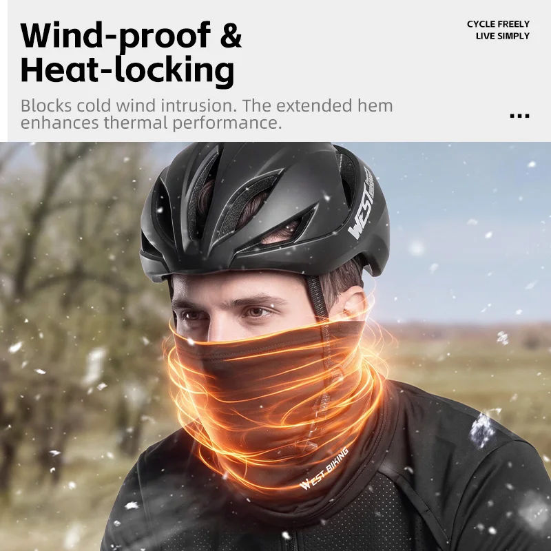 Enhanced Product Title:  
Winter Fleece Windproof Sports Neck Gaiter and Face Cover