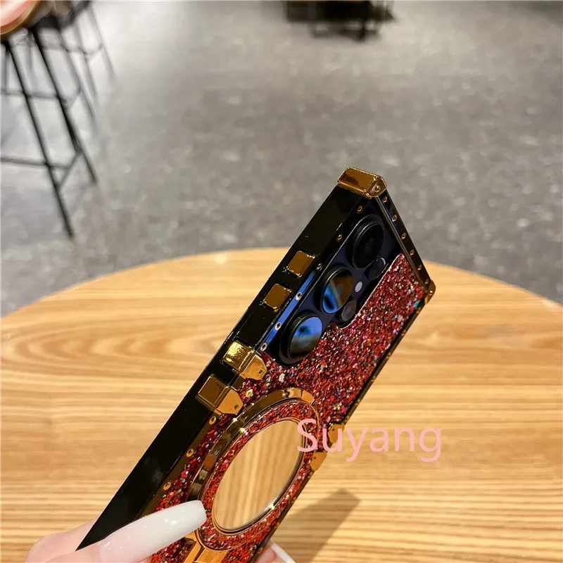 Luxury Glitter Mirror Phone Case For Samsung Galaxy Mobile_voghion.com
