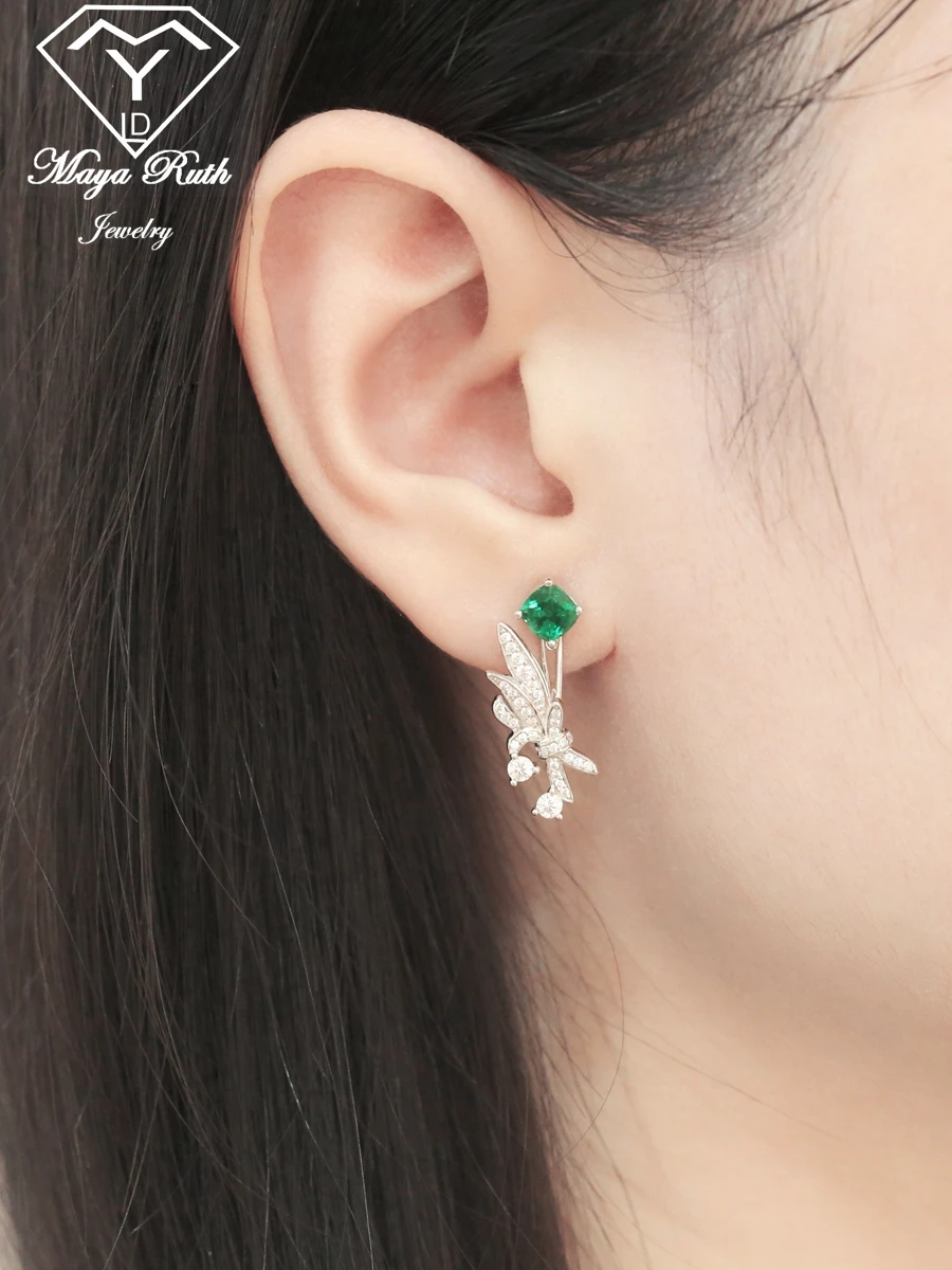 Buy Modern white pearl earrings online | TS Handmade
