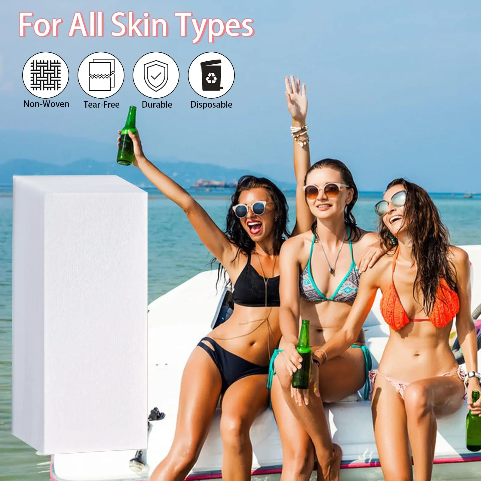 20/50/100pcs Wax Strips Nonwoven Hair Removal Wax Paper Body Leg Arm Hair Removal Epilator Strip Paper Roll depilatory wax strips hair removal wax paper