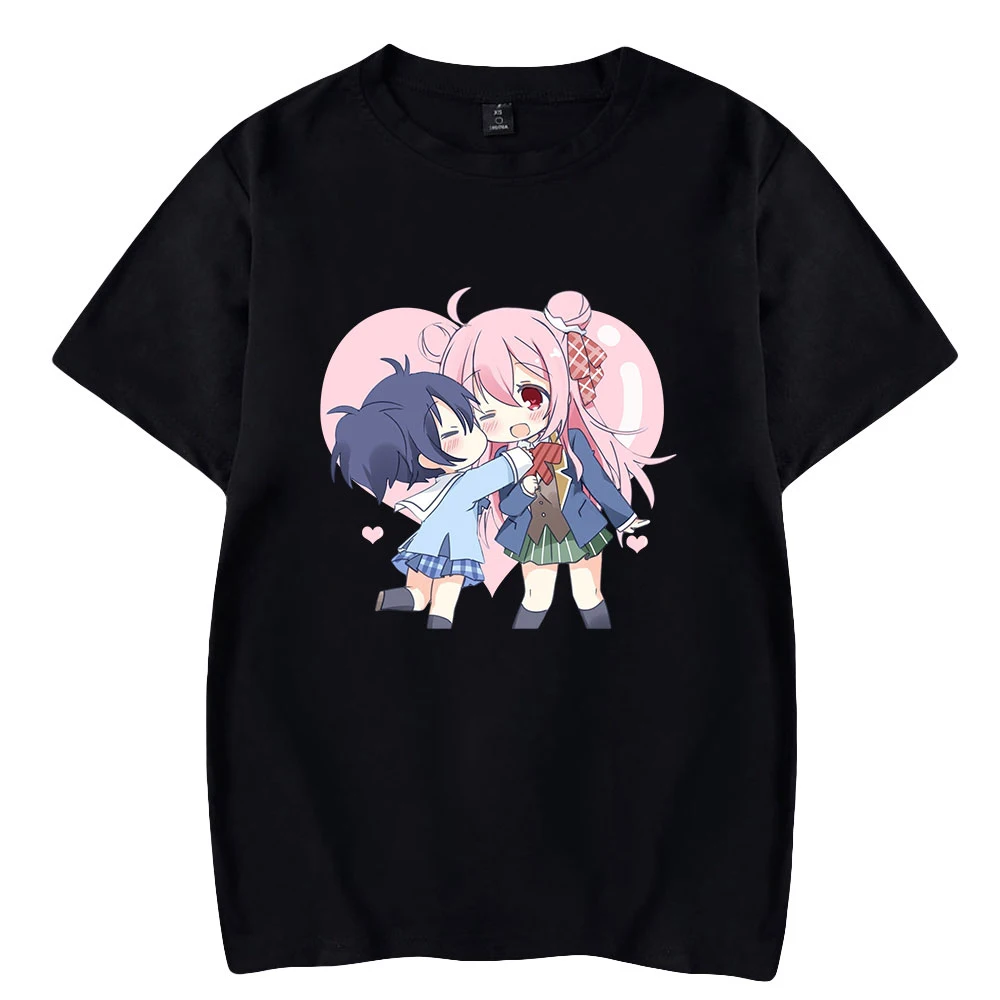 

Футболка с принтом Happy Sugar Life 2022, летняя одежда, футболка в стиле Харадзюку, Повседневная модная стильная одежда с круглым вырезом и коротким рукавом