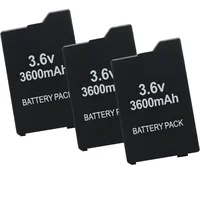 3600mAh for SONY PSP2000 Handheld Game Console Backup Battery Pack 2400mAh for SONY PS Lite PSP-2000 PSP-3000 PSP-3004 Batteries 5