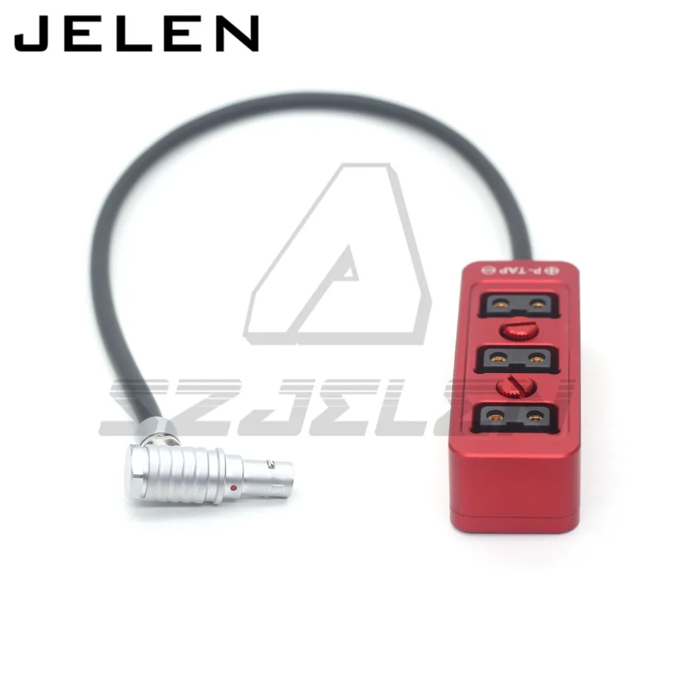 divisor de alimentação para câmeras, 2-Pin, 3-Port