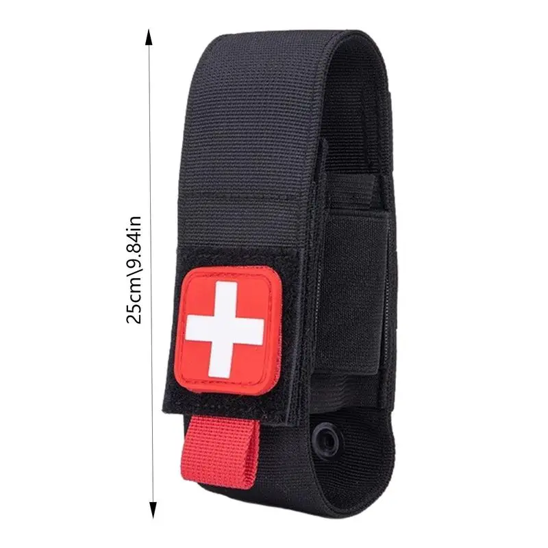 Tourniquet Storage Pouch Heavy Duty Tactic Pouch Holder Medic Kit Urgency Tactic Single-Handed Operation Of Hemostatic Bandage