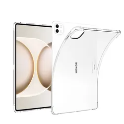 Shockproof Airbags Protective Tablet Case with Transparent TPU Back Cover for MagicPad3 Pro 12.3 (Transparent)