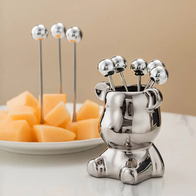 銀製フルーツフォーク 6本セット 銀製フルーツフォーク 6本セット