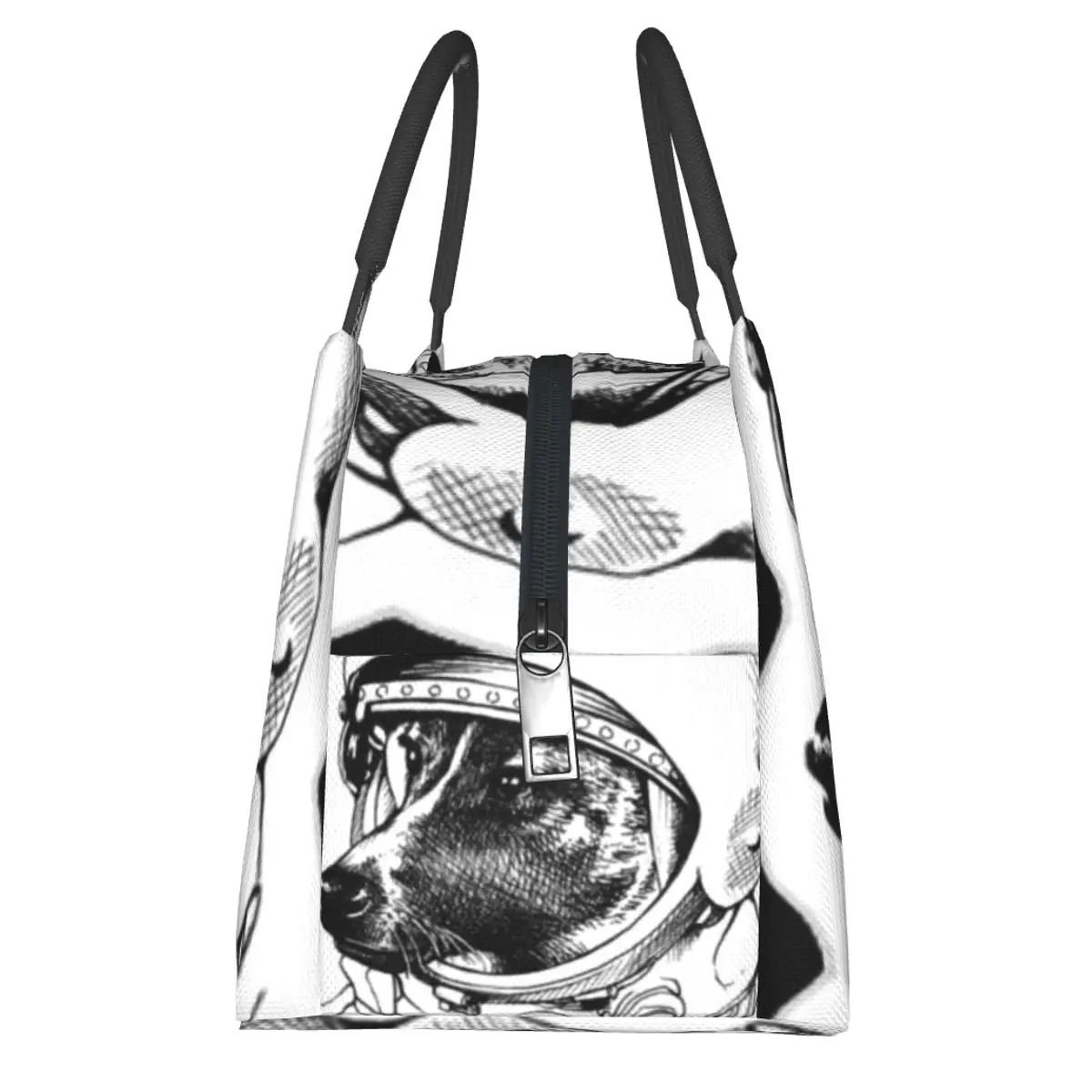 Laika Cccp Logo Portable insulation bag for Cooler Thermal Food Office Pinic Container