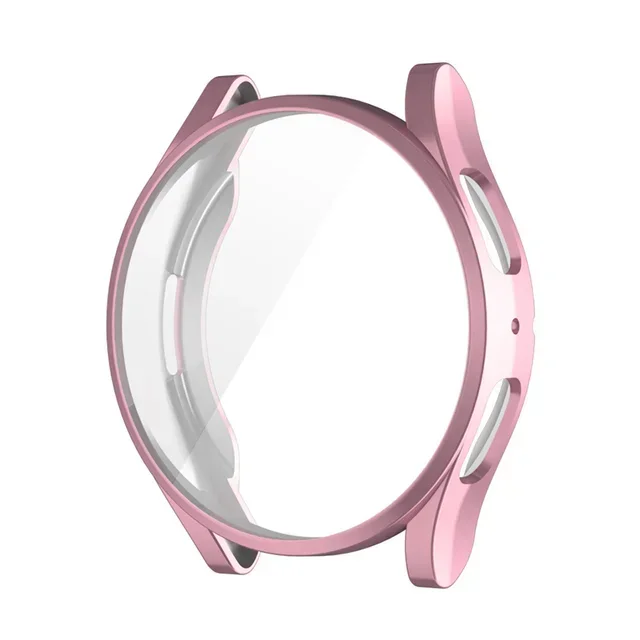 Premium Full Cover Protective Watch Case - Soft TPU Plating with Screen Protector and Anti-fall Design