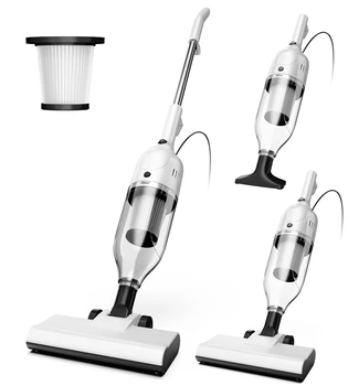 R7 Corded Stick Vacuum Cleaner 600W 20Kpa Powerful Suction Household Handheld Stick Vacuum 3 in 1 Lightweight Cleaner for Home Carpet 1