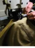 Blunt Razor French M-47 Military Style High-waisted Straight HBT Herringbone Fabric Large Pockets Loose Casual Workwear Pants 6