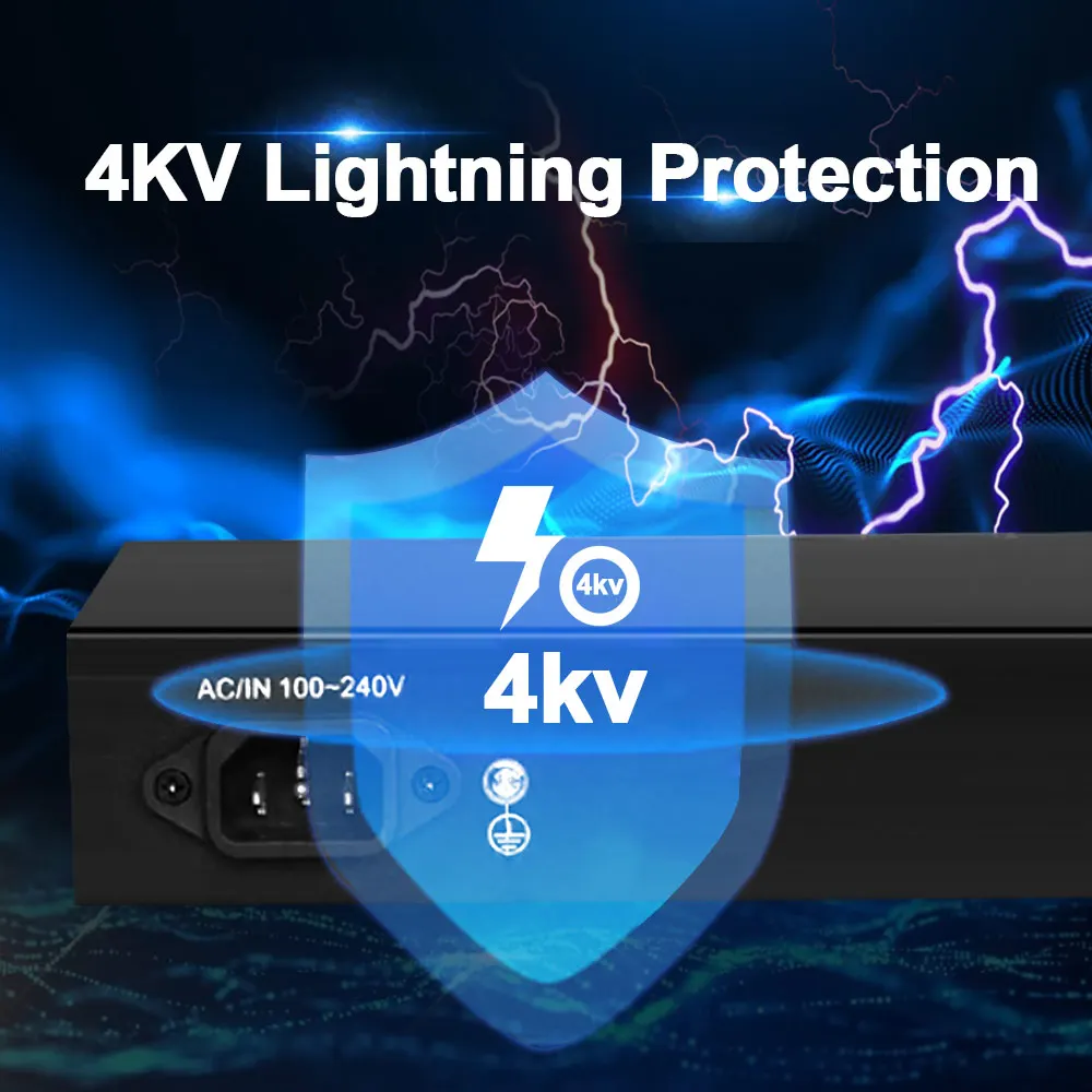 Рисунок 3 - Гигабитный коммутатор TEROW POE