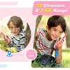 2 Pack Walkie Talkies for Kids Toys Rechargeable Battery Walkie Talky 22 Channels 2 Way Radio 3KM Long Range for Children Gifts 4