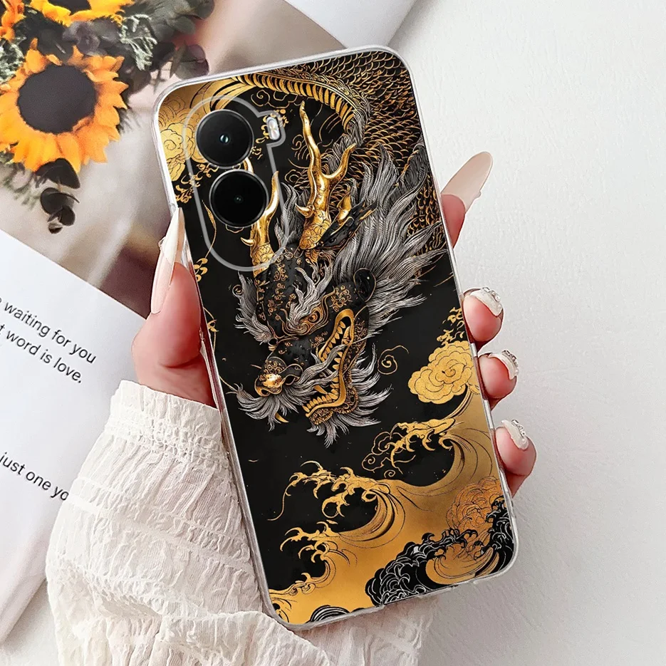 Stylish Painted Soft Silicone Phone Case - Popular Fashion Design