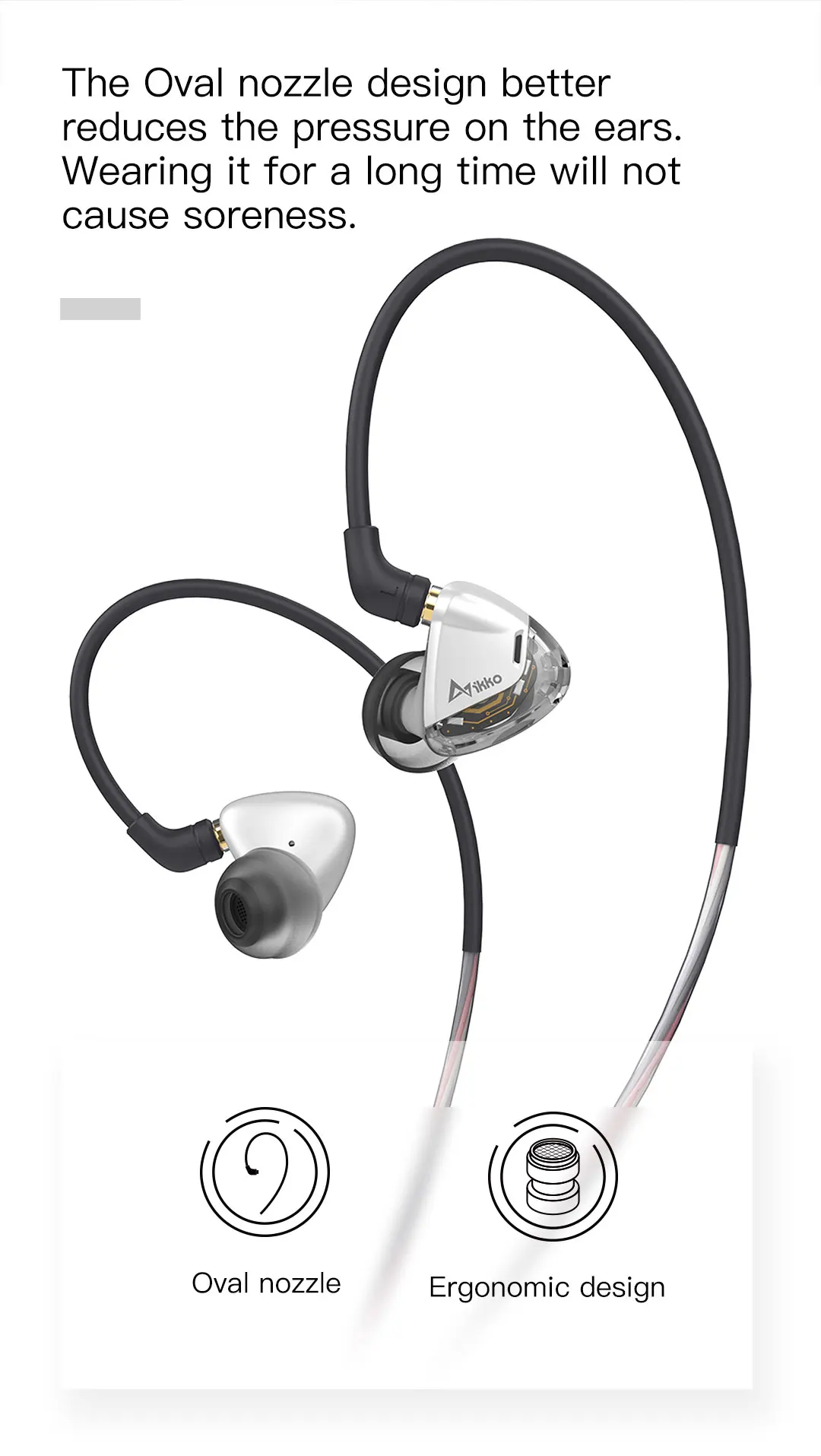 ikko（アイコー） OH2 IEM カナル型 イヤホン - ダイナミック ikko