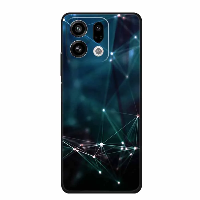 Sleek Black Silicone Soft Back Phone Case